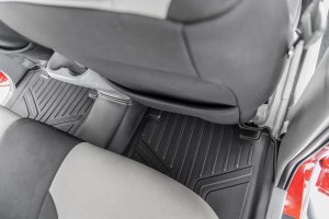 Toyota Tacoma Floor Mats - Front and Rear - Rough Country - Heavy Duty Floor Mats and Rear Cargo Liners - '05-'11 Toyota Tacoma Floor Mats - Front and Rear - Rough Country - Heavy Duty Floor Mats and Rear Cargo Liners - '05-'11